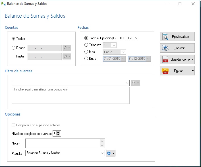 Balance sumas y saldos