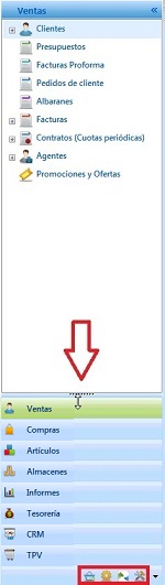 Amplíe el área del grupo