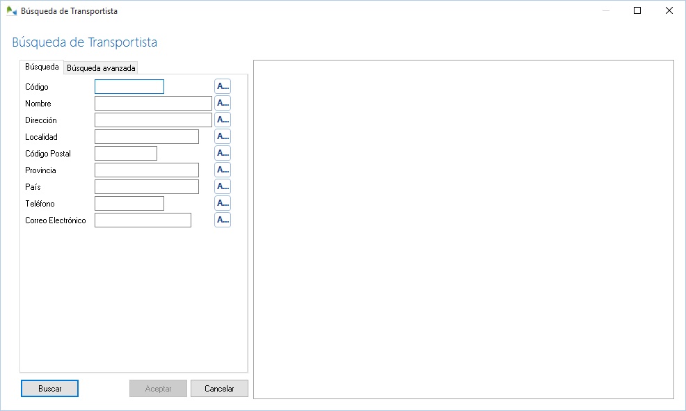 Buscar transportistas en OfiPro