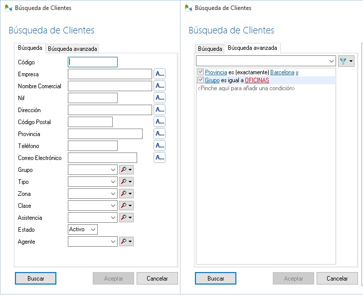 Busquedas simples y avanzadas en OfiPro Busquedas simples y avanzadas en OfiPro