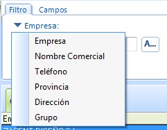 Filtro directo en OfiPro