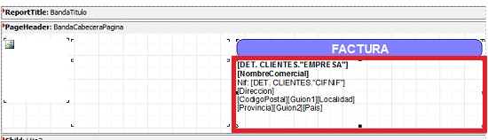 seleccione el recuadro con la informacion del cliente o proveedor