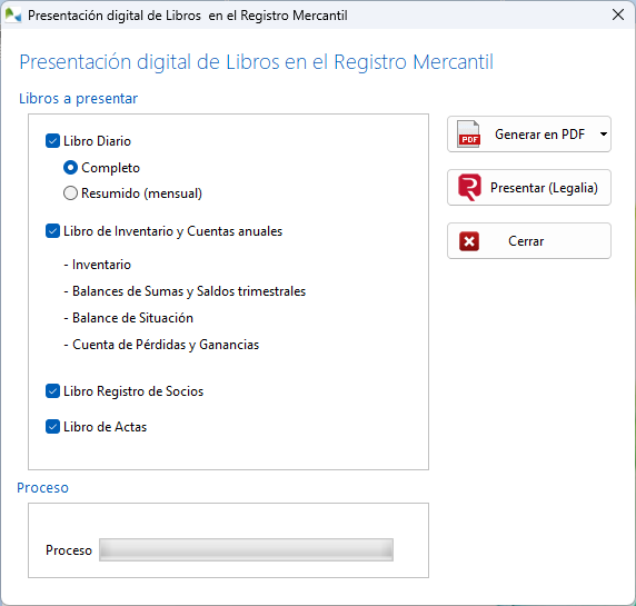 Presente los libros oficiales con OfiPro a través del programa Legalia